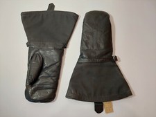 Unique Soviet Leather Gloves Polar Military Pilot. USSR Original. Army Russia S