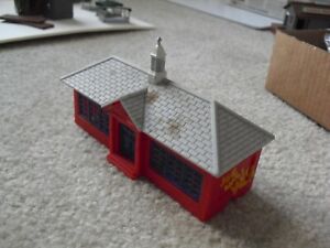 Vintage Plasticville O Scale School Back Vintage Plasticville O Scale School Back