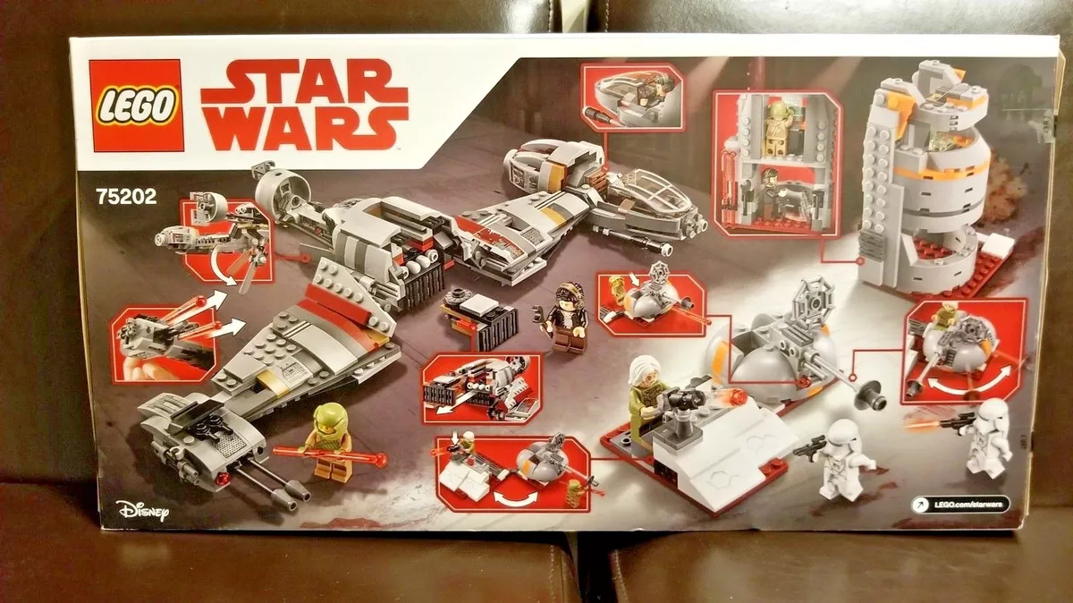 NEW STAR WARS LAST JEDI LEGO SET 75202 DEFENSE OF CRAIT -GET IT BEFORE  CHRISTMAS