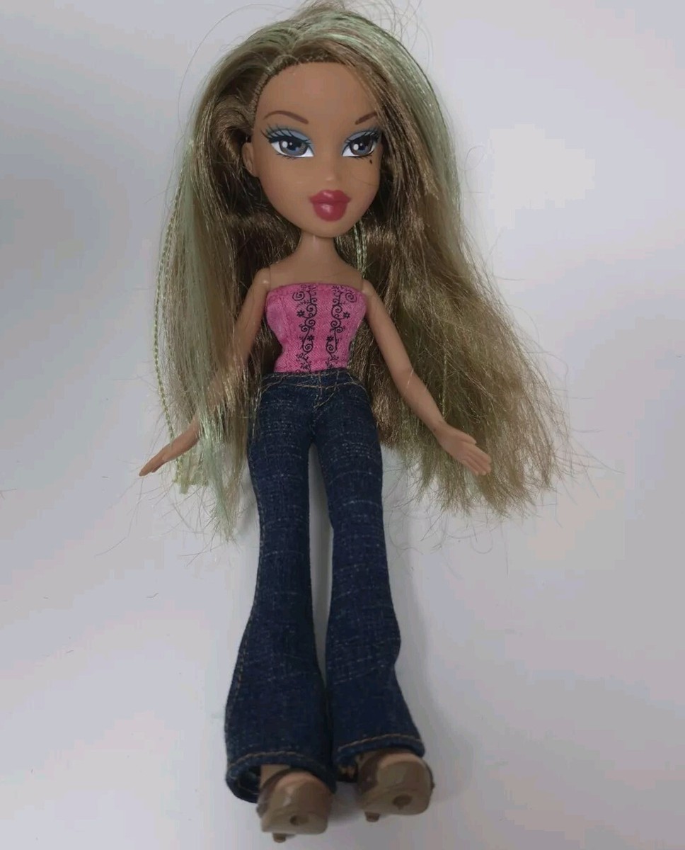 Bratz World Yazmin Tokyo A Go-Go Doll Original MGA 2004 Hair