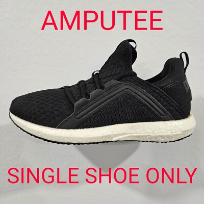 PUMA Womens Mega NRGY 190369 Sneaker ~ Black ~ Amputee/Single Shoe
