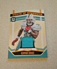 2019 Panini Unparalleled Feats Of Strength #FS-KD Kenyan Drake Dolphins