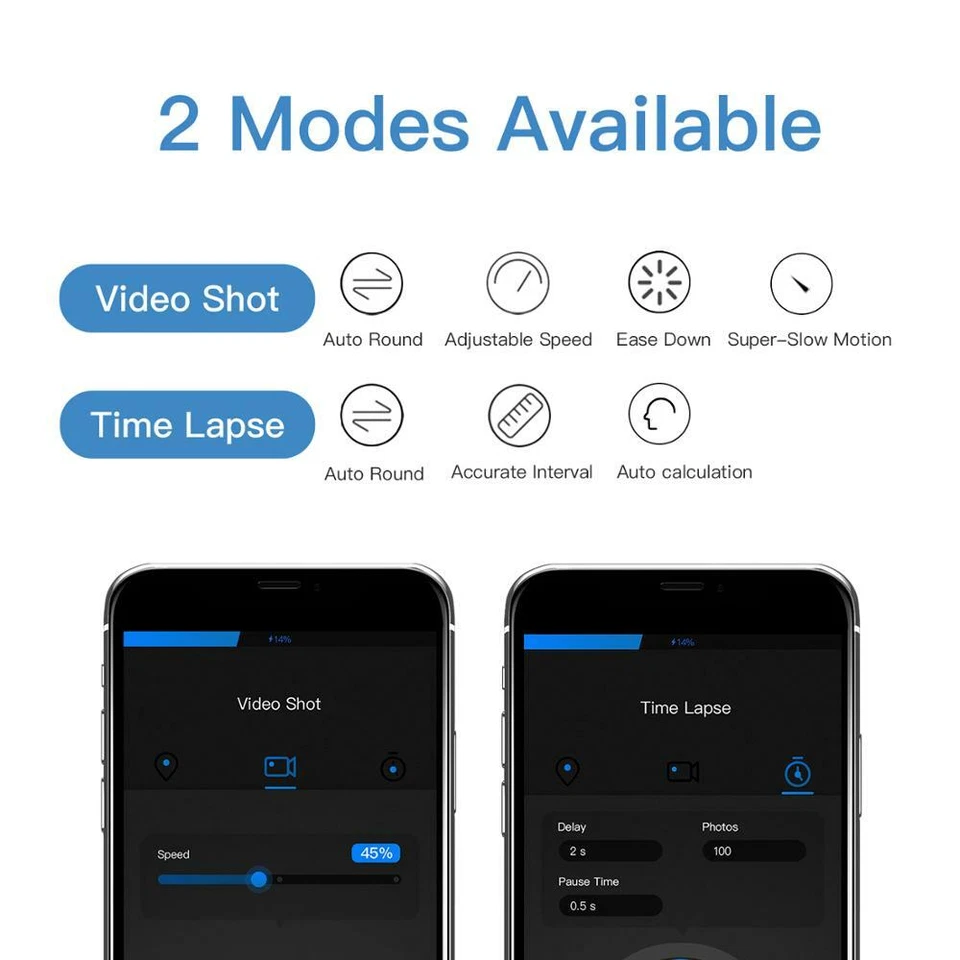 YC Onion Chocolate Camera Slider Motorized APP Control Retractable f DSLR Camera - Image 3 of 4