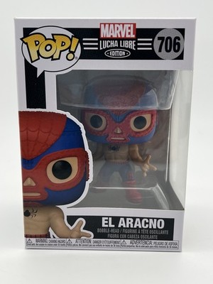 Funko Pop Marvel Lucha Libre Edition El Aracno #706 Spider-Man