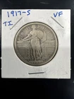 1917-S Type 1 Standing Liberty Quarter ~ VF+ DETAILS ~ NICE!!!