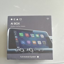 Wireless AI Box 3-in-1 Carplay Adapter  Android Auto