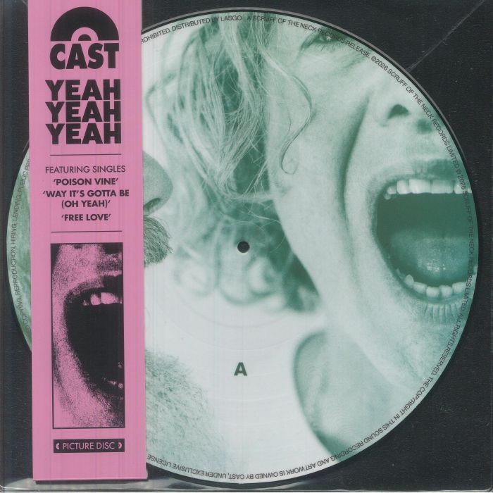 CAST - Yeah Yeah Yeah - Vinyl (picture disc LP with obi-strip)
