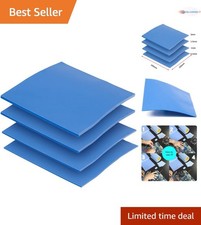 Thermal Pad Silicone 100x100mm 0.5-2mm High Conductivity Heat Resistant Elect...