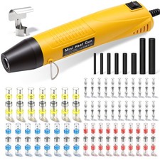 200PCS Heat Shrink Solder Seal Wire Connectors Kit with Mini Heat Gun, Solder...