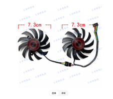 For ASUS GTX1060 1050ti 1050 960 950 RX560 Graphics Card Fan FD7010H12D