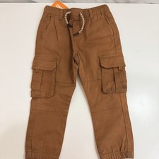 Gymboree Boys Pull On Cargo Jogger Pants - Little Essentials - Brown 3T