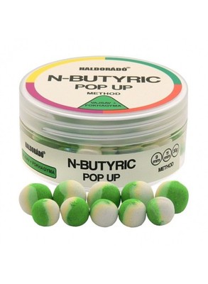 Haldorado N-Butyric Pop Up Method 9/11mm N-Butyric Knoblauch Karpfen