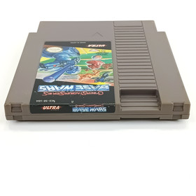 Cyber Stadium Series Base Wars NES Video Game Cartridge Nintendo, 1991 Authentic