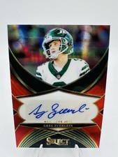 2024 Panini Select - Select Signatures Red Prizm Greg Zuerlein New York Jets /75