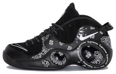 靴 Supreme Nike Air Zoom Flight 95 Black Size 10 - Supreme x Nike Air Zoom Flight 95 SP Black for sale