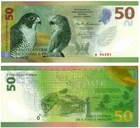 2026 Sao Tome St Thomas Principe Banknote P82 50 Dobras Parrot UNC Commemorative
