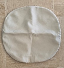 housse de coussin pour chaise tulipe Saarinen tissu beige