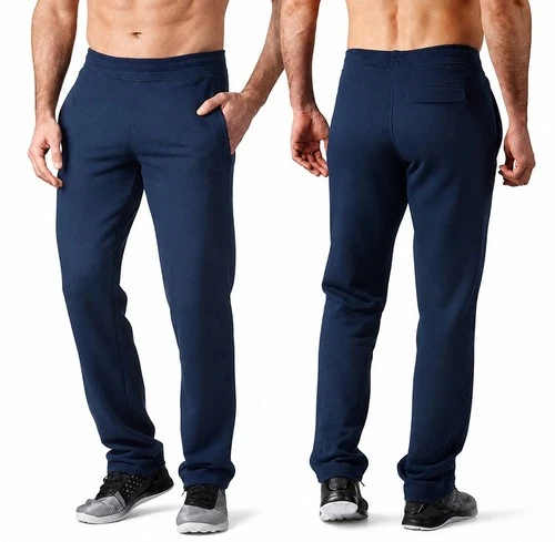 34" 36" 38" LEG EXTRA LONG Navy Blue Jogging Joggers Gym Bottoms Mens Big Tall