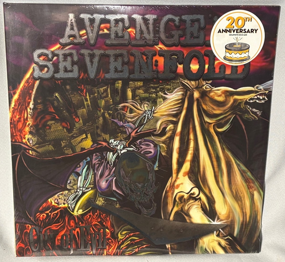 LP AVENGED SEVENFOLD City of Evil (2LP Graphite Eco Mix Vinyl