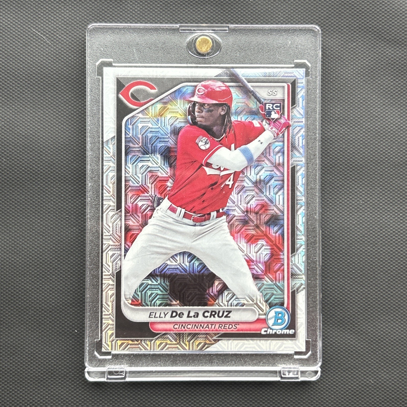 2024 Bowman Chrome Mojo Refractor Elly De La Cruz RC #42