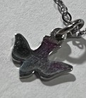Necklace Bird Thin Chain Sterling Silver preowned sb2-25 — photo 4
