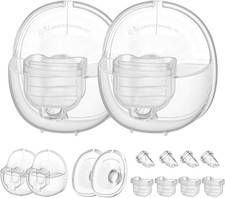 Wearable Breast Pump Parts Compatible with Mommed S21 S18 Wearable Breast Pump,