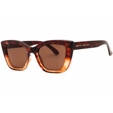 Draper James Women's Sunglasses Brown Tortoise Cat Eye Full Rim Frame DJ9020 210