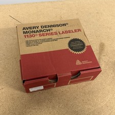 Avery Monarch 1130 Series LABELER w/Red Touchpoints M0113015 -DOES NOT STAMP s