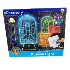 Discovery Illusion Light Etch Glow Ages 12 NWT