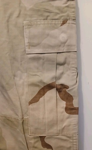 Desert Camo Combat Trousers Camouflage Military Medium Short Ripstop $17.98 - Picture 3 of 12