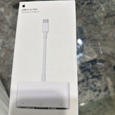Apple Genuine USB-C to VGA Multiport Adapter MJ1L2AM/A Model A1620   ️   NEW!
