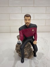 Hallmark Star Trek TNG "Commander William T. Riker" Christmas ornament 1996