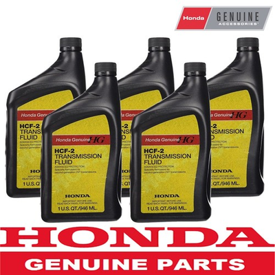 #ad 5 Quarts Honda Genuine Transmission Fluid for Honda Accord Civic OEM 08200 HCF2 $74.94