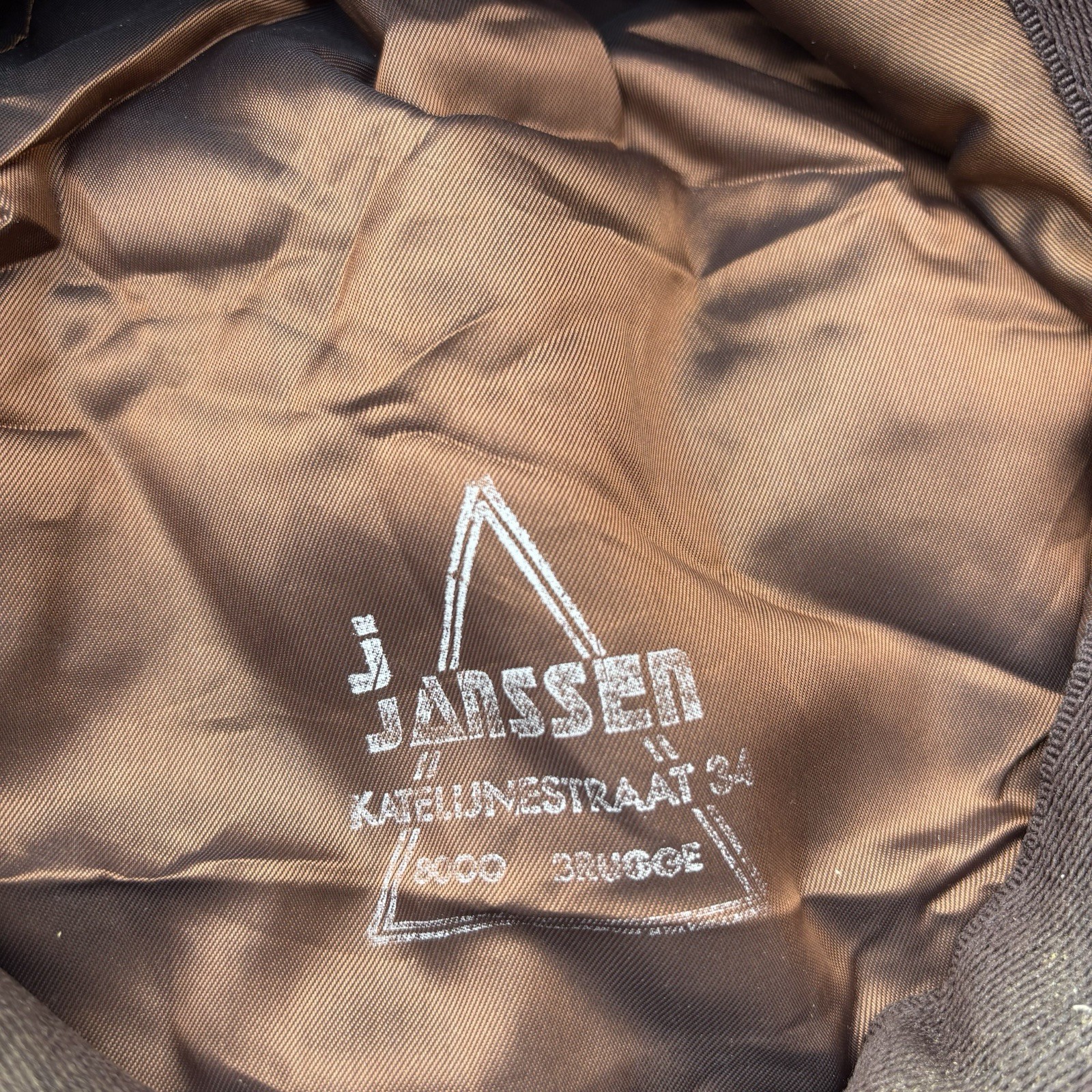 Mens Vintage 80s Wool Flat Cap Check Patterned Retro Indie 58cm Large image 2