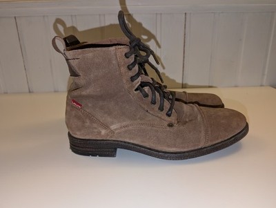 Levis Boots Herren 44 Braun Wildleder