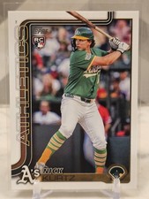 Nick Kurtz 2025 Topps Update Series Rookie #US201 Athletics RC ROY