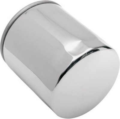 Drag Specialties DS-275108 Chrome Oil Filter for Harley Twin Cam & M8 