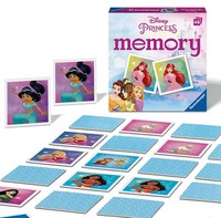 Ravensburger - Mini Memory: Princesas Disney, Juego De Mesa, Juego De Mesa NiñOs