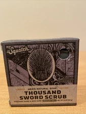 Dr Squatch Thousand Sword Scrub Game of Thrones Limited Natural  5oz Soap Bar