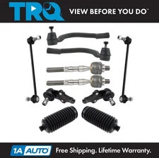 TRQ Front Steering & Suspension Kit For 10-13 Hyundai Tucson 11-13 Kia Sportage