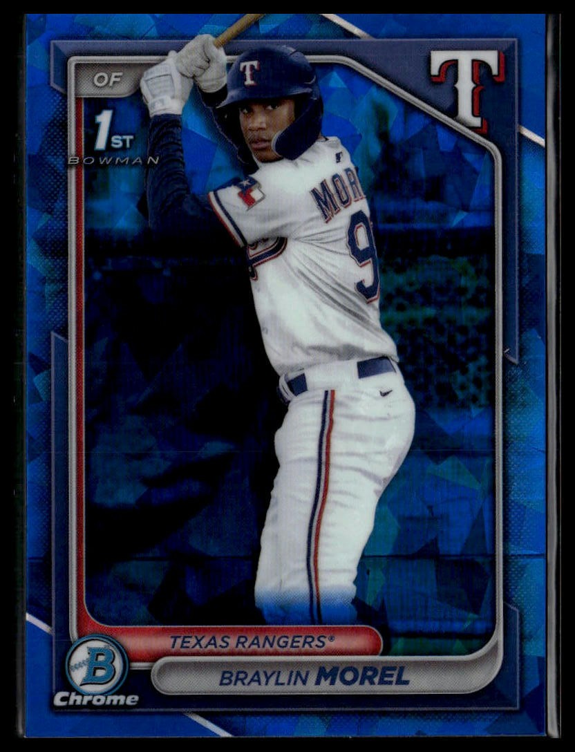 2024 Bowman Chrome Sapphire Edition #BCP-192 Braylin Morel Prospects
