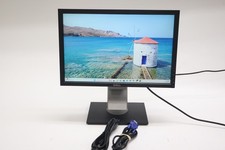 Dell 1909Wb 19" Widescreen LCD Monitor - Tested Working - Includes DVI VGA Power