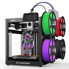 Flashforge AD5X Multi-Color Printing 3D Printer w/Max 600mm/s High-Speed Core XY