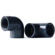 PVC Elbow 90 Degree 20mm - 110mm Right Angle Bend Joint Water Pipe Connector