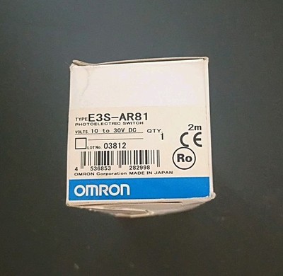 NEW! Omron E3S-AR81 Sensor 2m 10-30vdc *NIB*FREE SHIP*
