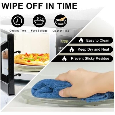 Quality Microwave Glass Turntable Plate - 12.5in Diameter