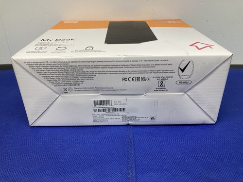 Western Digital WDBBG0080HBK My Book 8TB Desktop External Hard Drive - NEW - Picture 6 of 6