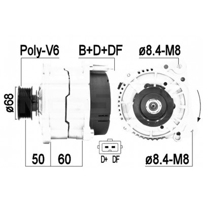 ALTERNATOR EB1300Q
