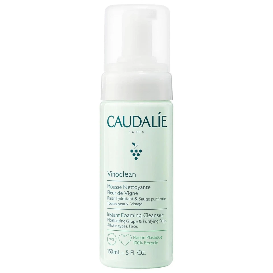 Limpiador en espuma instantáneo Caudalie Vinoclean 150 ml 5 oz NUEVO ENVÍO RÁPIDO Foto 2 de 4