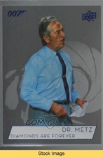 2019 James Bond Collection Silver Foil Joseph Furst as Dr Metz #52 READ 07r2